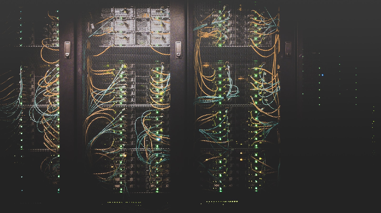 Server racks and network infrastructure